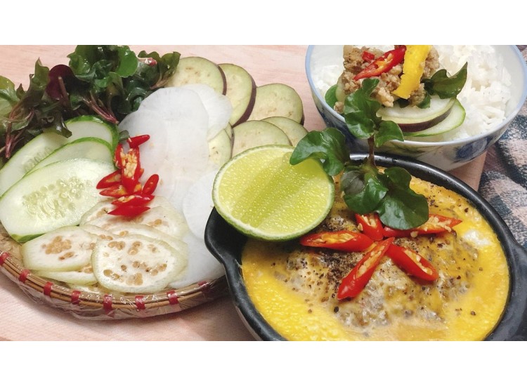 Cách làm mắm chưng cá linh thịt nạc với trứng thơm ngon