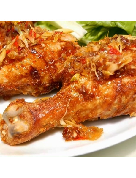 Cách làm đùi gà chiên mắm tỏi thơm ngon tại nhà – Da giòn, thịt mềm, đậm đà đưa cơm
