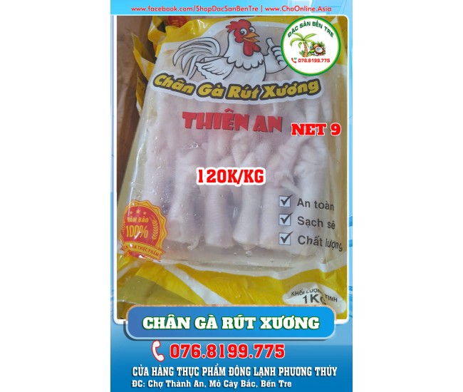 Chân gà rút xương NET 9