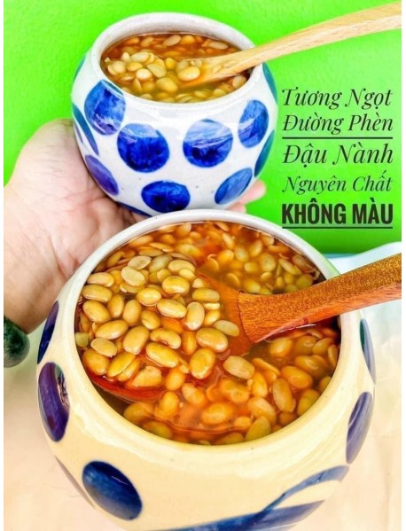 Tương hột đậu nành đường phèn